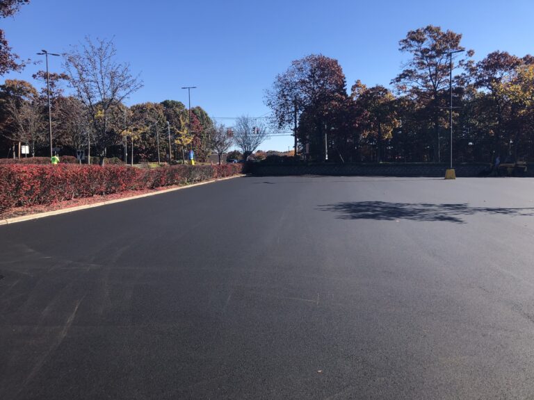 asphalt parking lots