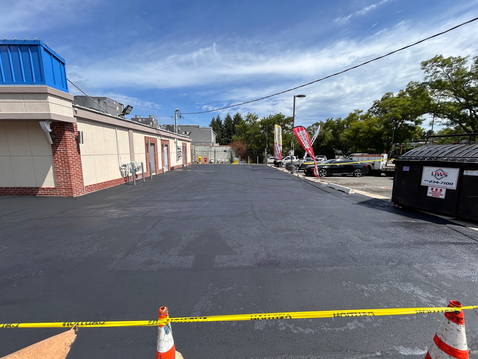 A 198-Square-Foot Asphalt Repair Anchored a Full Parking Lot Maintenance Project in Brentwood, NY